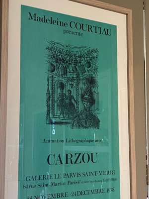 Carzou, 1978, Lithograph Poster, Framed-TEP-1310785