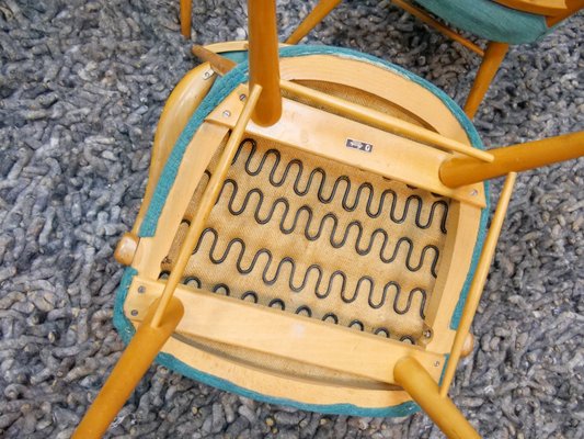 Casala Armchair with Rungs and Armrests, 1950s-QFD-1054009