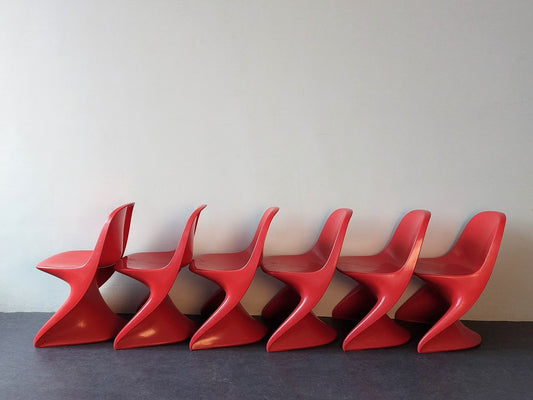 Casalino 1 Children's Chairs by Alexander Begge for Casala, Italy, 1970s, Set of 6