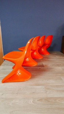 Casalino Children's Chair by Alexander Begge for Casala, 1970s, Set of 4-KK-1798177