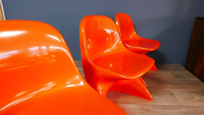 Casalino Children's Chair by Alexander Begge for Casala, 1970s, Set of 4-KK-1798177