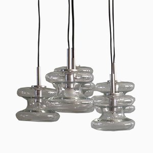 Cascade Chandelier from Doria Leuchten, Germany, 1960s-UKG-1057120