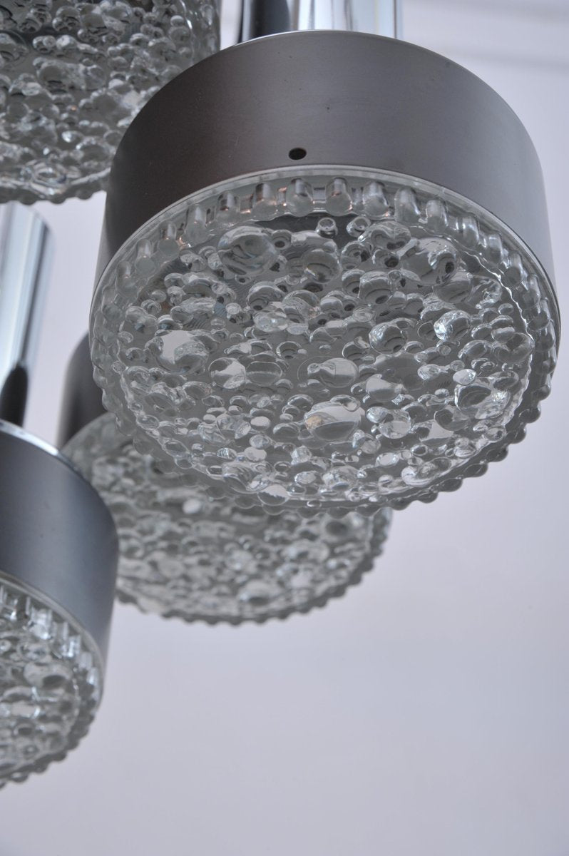 Cascade Lamp with Bubble Glass from Staff