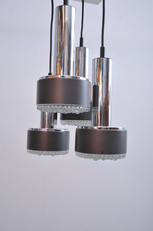 Cascade Lamp with Bubble Glass from Staff