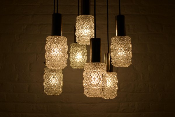 Cascade Lustre Suspension Lamp-OWS-1250907