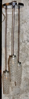 Cascading Ceiling Lamp with 3 Shades, 1960s-ROJ-864667