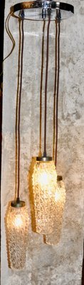 Cascading Ceiling Lamp with 3 Shades, 1960s-ROJ-864667