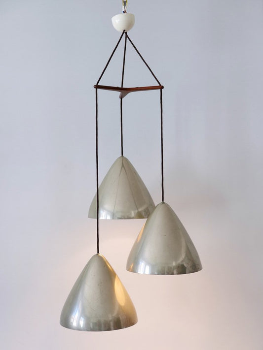 Cascading Pendant Lamp by Lisa Johansson-Pape for Orno, Finland, 1960s