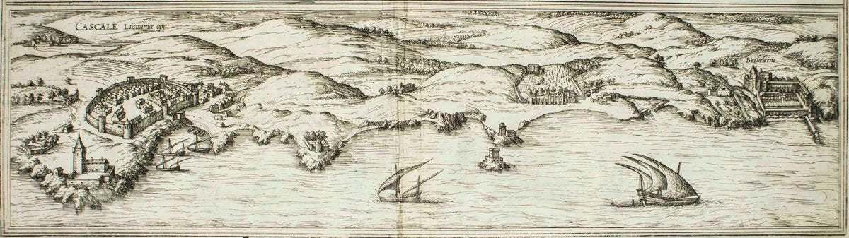 Cascale, Map from ''Civitates Orbis Terrarum'' - by F. Hogenberg - 1575 1575-ZCI-757894