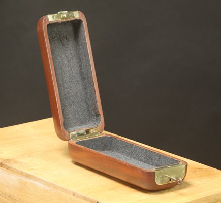 Case in Wood and Brass with Key-EMZ-1291709