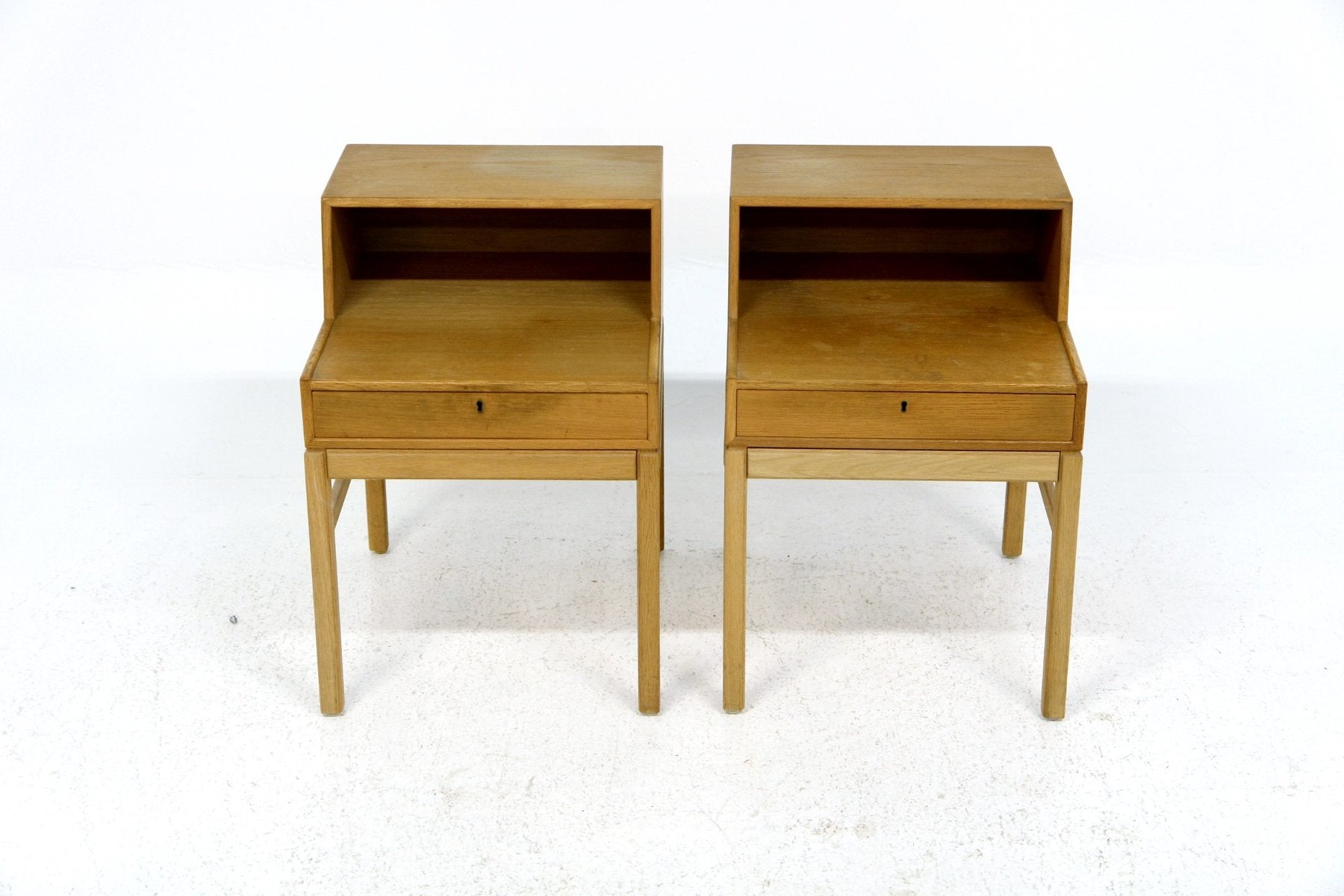 Casino Bedside Tables by Sven Engström & Gunnar Myrstrand for Tingströms, Sweden, 1960s, Set of 2-GEK-1111902