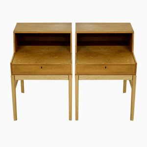 Casino Bedside Tables by Sven Engström & Gunnar Myrstrand for Tingströms, Sweden, 1960s, Set of 2-GEK-1111902