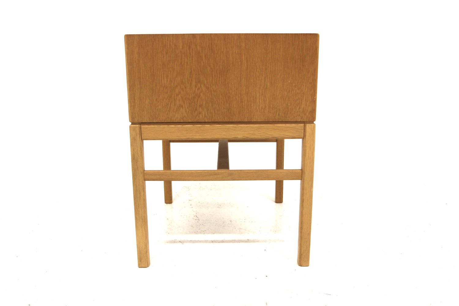 Casino Oak Bedside Table by Engström & Myrstran for Tingströms, Sweden, 1960s