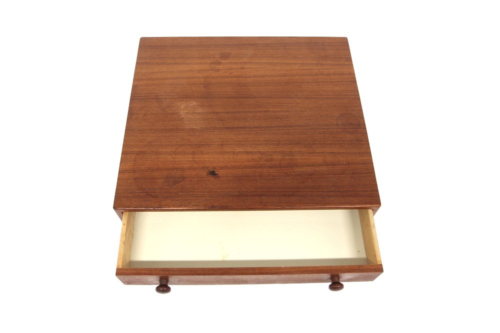 Casino Teak Bedside Table from Engström & Myrstran, Sweden, 1960s