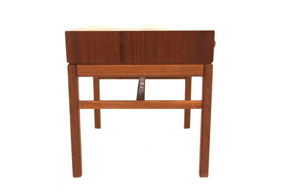 Casino Teak Bedside Table from Engström & Myrstran, Sweden, 1960s