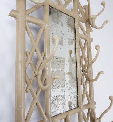 Cast Iron and Bamboo Coat Rack, 1900s-NYF-2019103