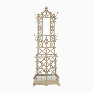 Cast Iron and Bamboo Coat Rack, 1900s-NYF-2019103