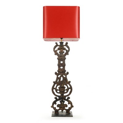 Cast Iron Balustrade Lamp-NQ-624816