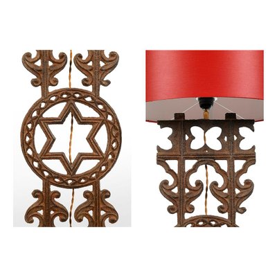 Cast Iron Balustrade Lamp-NQ-690088