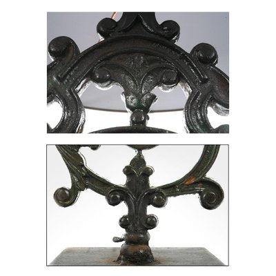 Cast Iron Balustrade Lamp-NQ-624770