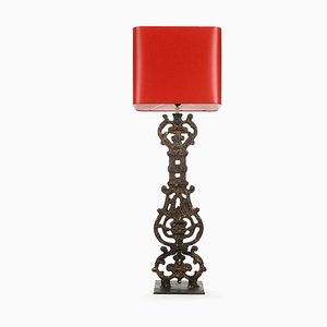 Cast Iron Balustrade Lamp-NQ-624816