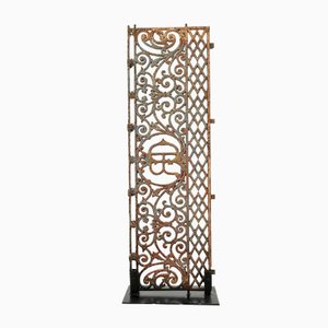 Cast Iron Balustrade on Iron Base-NQ-840948