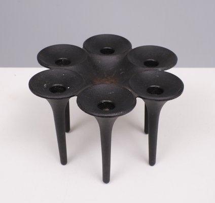 Cast Iron Candleholder from Holmgren Illums Bolighus, Denmark, 1968-GCG-1779545