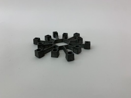 Cast Iron Candleholders by Jens H. Quistgaard for Paro, 1960s-BGP-1548186