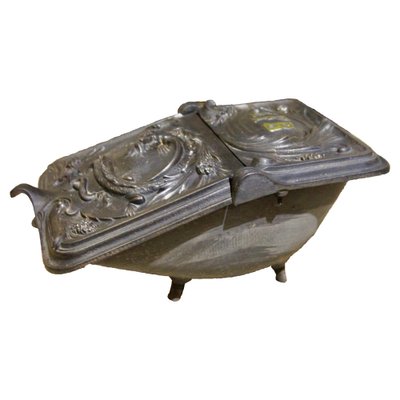 Cast Iron Foundry Foubrux or Coal Scuttle, Belgium, 1900s-MJY-1249745