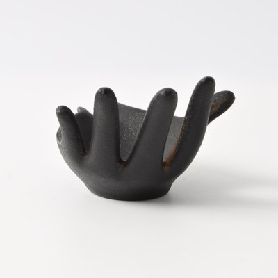 Cast Iron Hand-Shaped Ashtray, 1960s-IXK-1806313