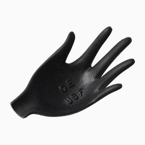 Cast Iron Hand-Shaped Ashtray, 1960s-IXK-1806313