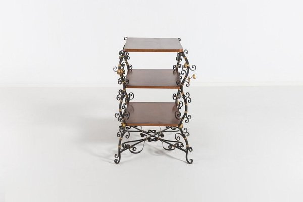 Cast Iron Side Table, Italy, 1970s-KMC-1386498