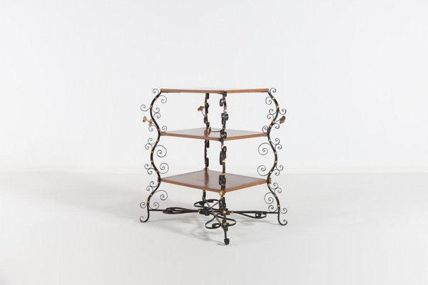 Cast Iron Side Table, Italy, 1970s-KMC-1386498