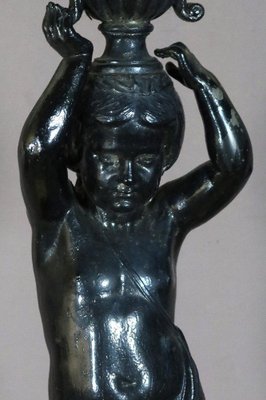 Cast Iron Statue by Jean Jacques Ducel-WSV-1152929