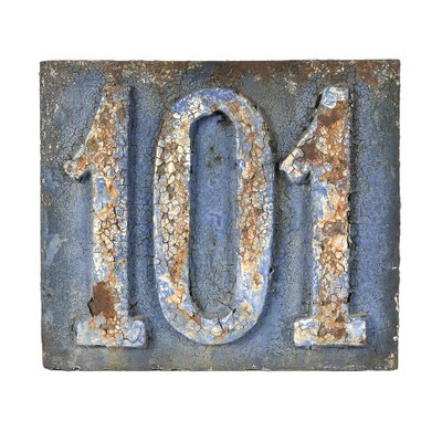 Cast Iron Street Number 101-NQ-1449271