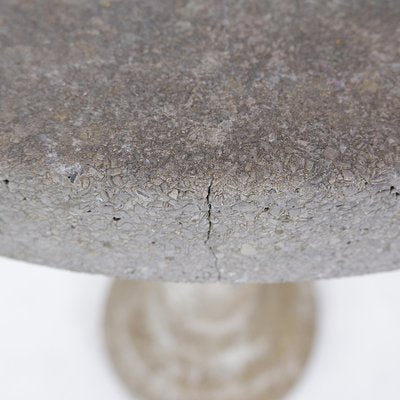 Cast Stone Round Top Pedestal Garden Table, 1958-NYF-2018878