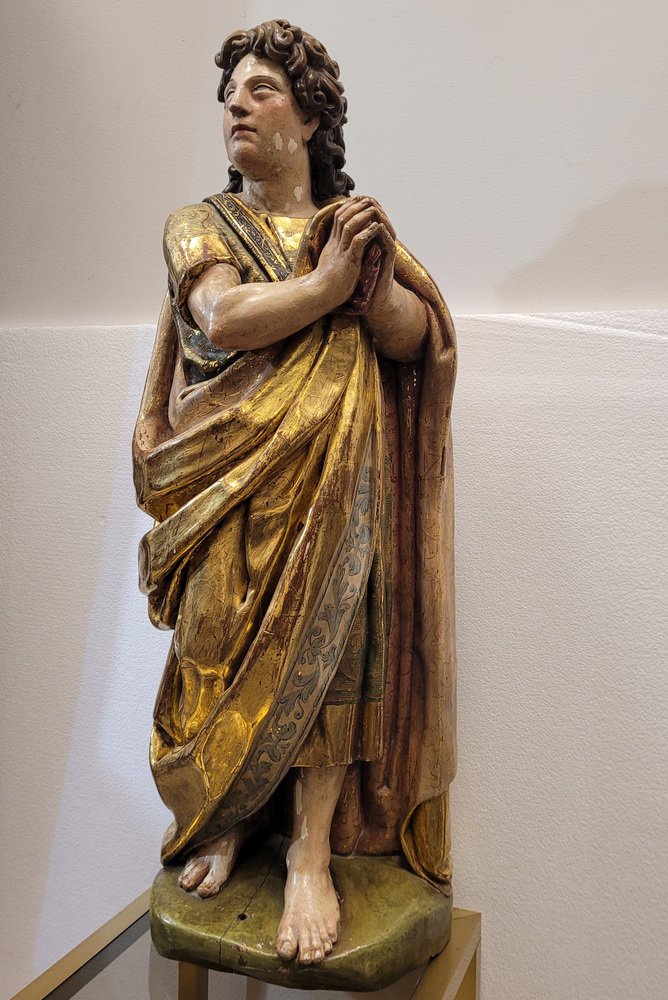 Castilian Artist, Saint John the Evangelist, 1580, Sculpture Carving