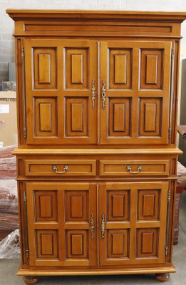 Castilian Style Oak Wardrobe-PTH-1315529