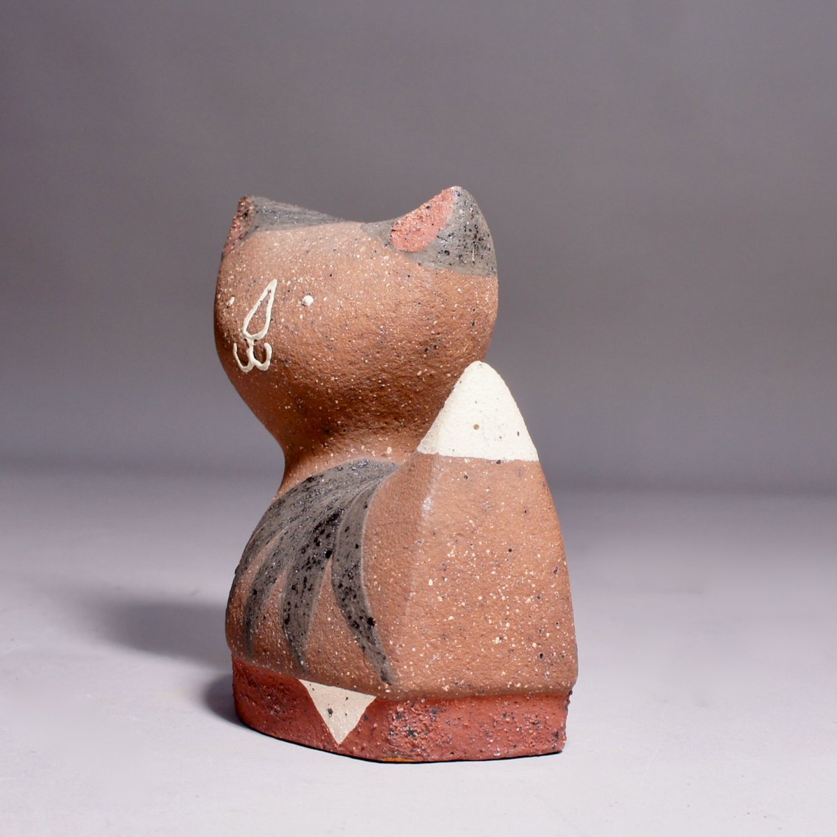 Cat in Ceramic by Thomas Hellström, 1960s