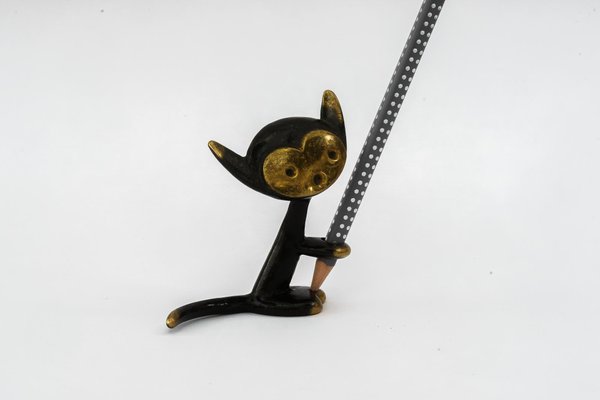 Cat Pen Holder by Walter Bosse, 1950s-SPD-1719155