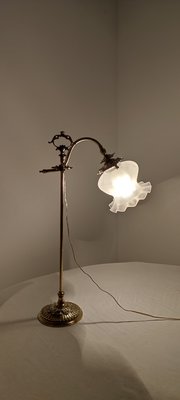 Catalan Modernist Bronze Table Lamp, Spain, 1900s-RGF-1196520