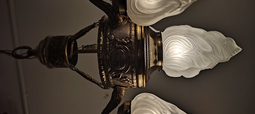 Catalan Modernist Ceiling Lamp, 1930s-RGF-964963