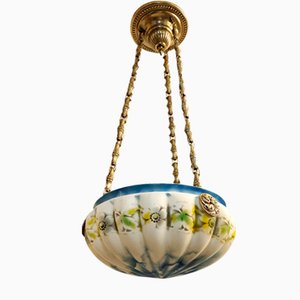 Catalan Modernist Ceiling Lamp, Spain, 1930s-RGF-1312185