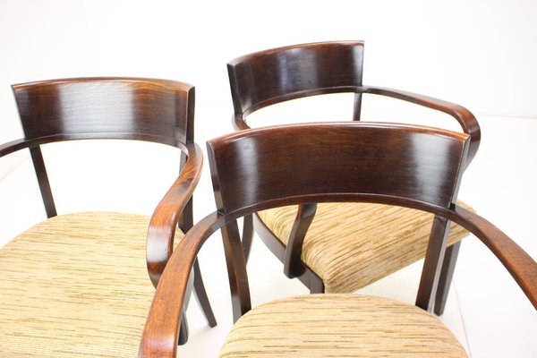 Catalog H-224 Chairs by Jindřich Halabala, Czechoslovakia, 1930s, Set of 4-TZ-1329338