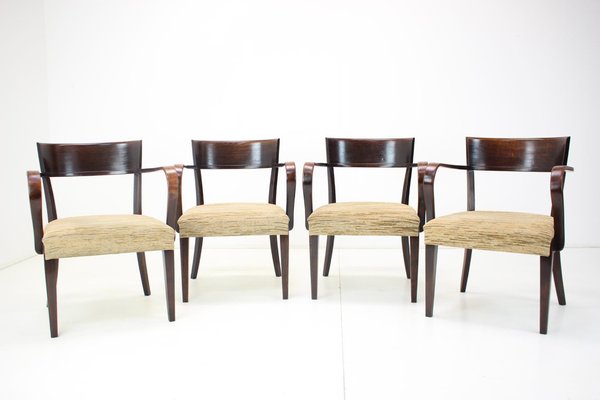 Catalog H-224 Chairs by Jindřich Halabala, Czechoslovakia, 1930s, Set of 4-TZ-1329338