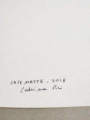 Caterina Pini, Casematte 2, Mixed Media on Paper, 2018-ZCI-871019