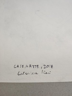 Caterina Pini, Casematte 3, Mixed Media on Paper, 2018-ZCI-871020