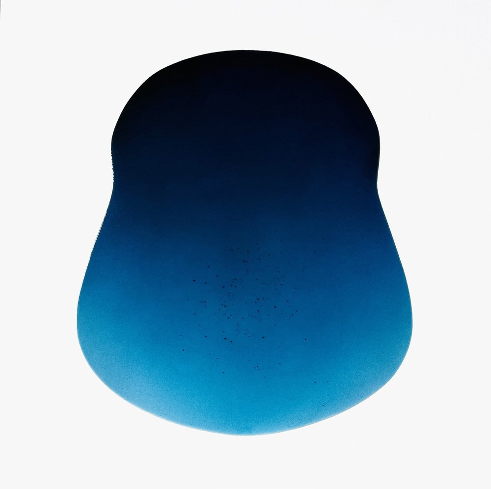 Catherine Ludeau, Bleu Vega #21, 2022, Acrylic on Linen