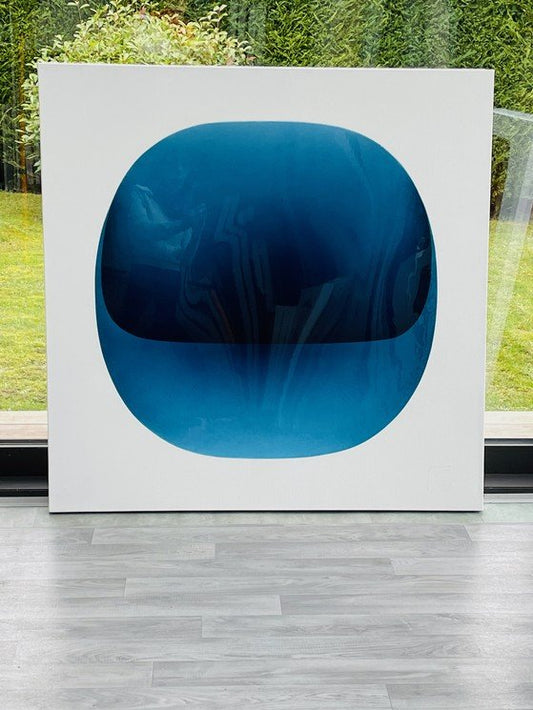 Catherine Ludeau, Bleu Vega #25, 2022, Acrylic & Resin