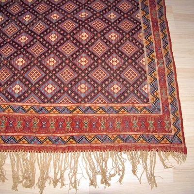 Caucasian Flat Weave Rug, 1940s-YGE-974708